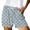 Женские повседневные летние эластичные пляжные шорты с принтом повседневные шорты