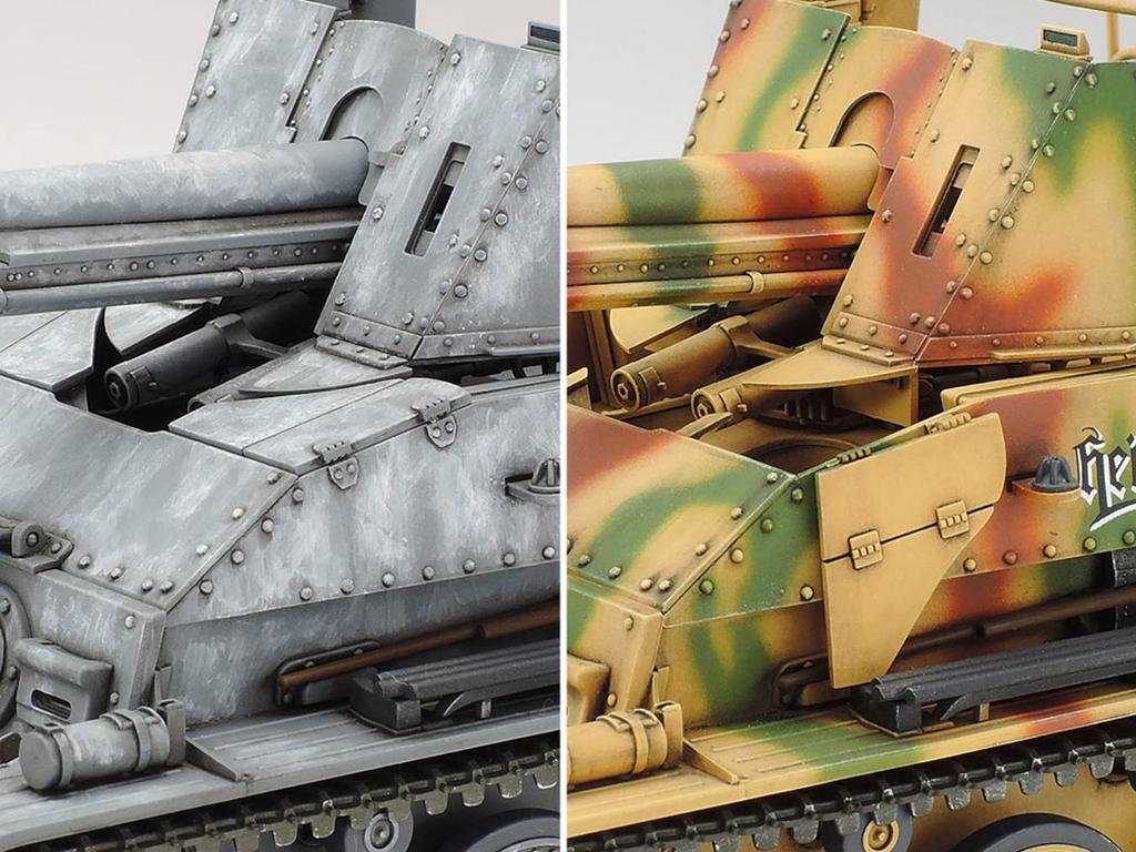 Tamiya Военная миниатюра. Немецкая армейская пушка Marder III Pak36, оснащенная пластиковой моделью 35248 1/35 № 248, противотанковая самоходная установка калибра 7,62 см