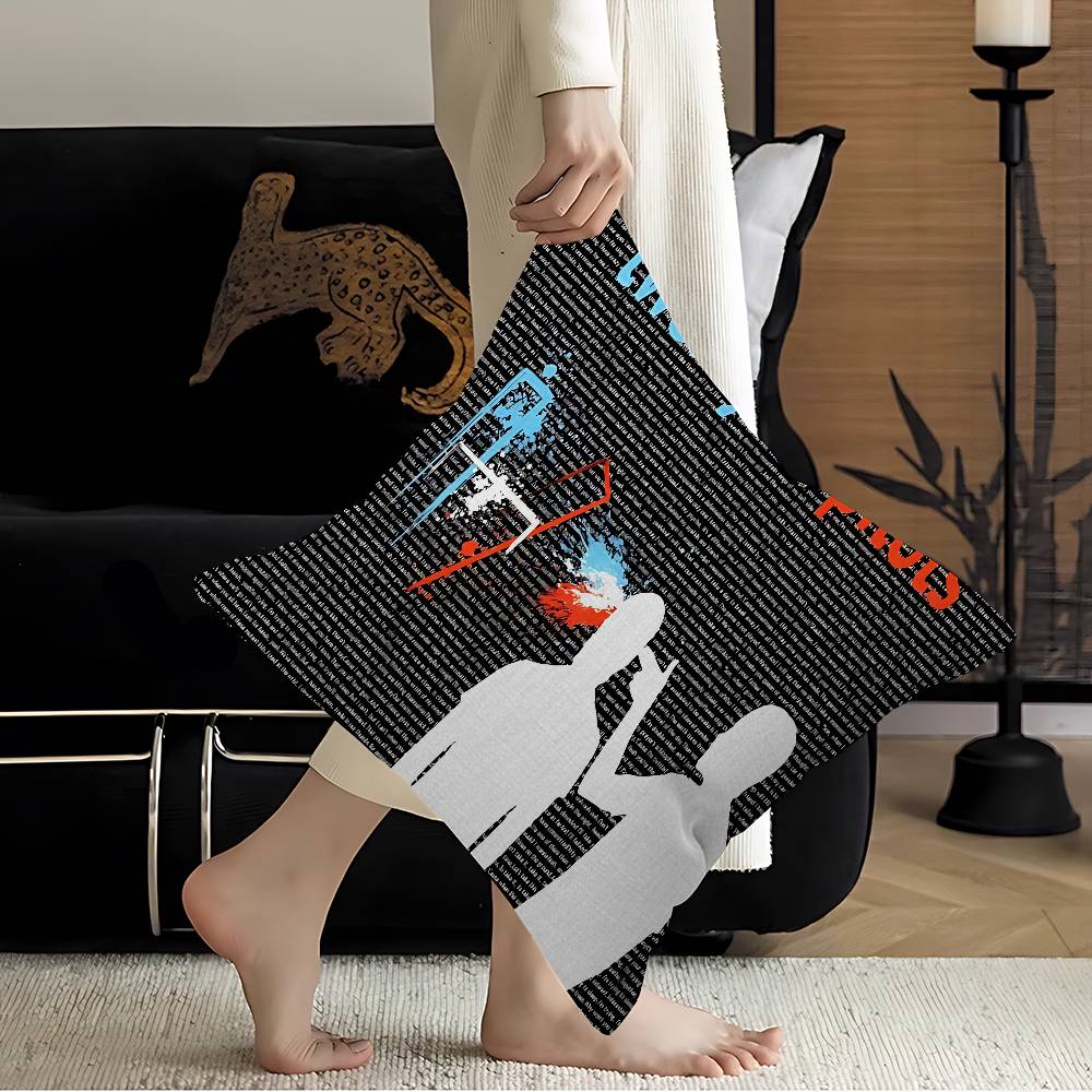 Popular T-Twenty One Pilot Band Cushion Cover Decorative Pillow Sofa Home Decor Case Pillow Cases