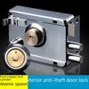 Universal Stainless Steel Anti-Theft Door Lock for Interior and Dorm Rooms