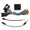 3PCS Car Audio Wiring Harness Adapter with Canbus Box Replacement for Ford FocusEscape