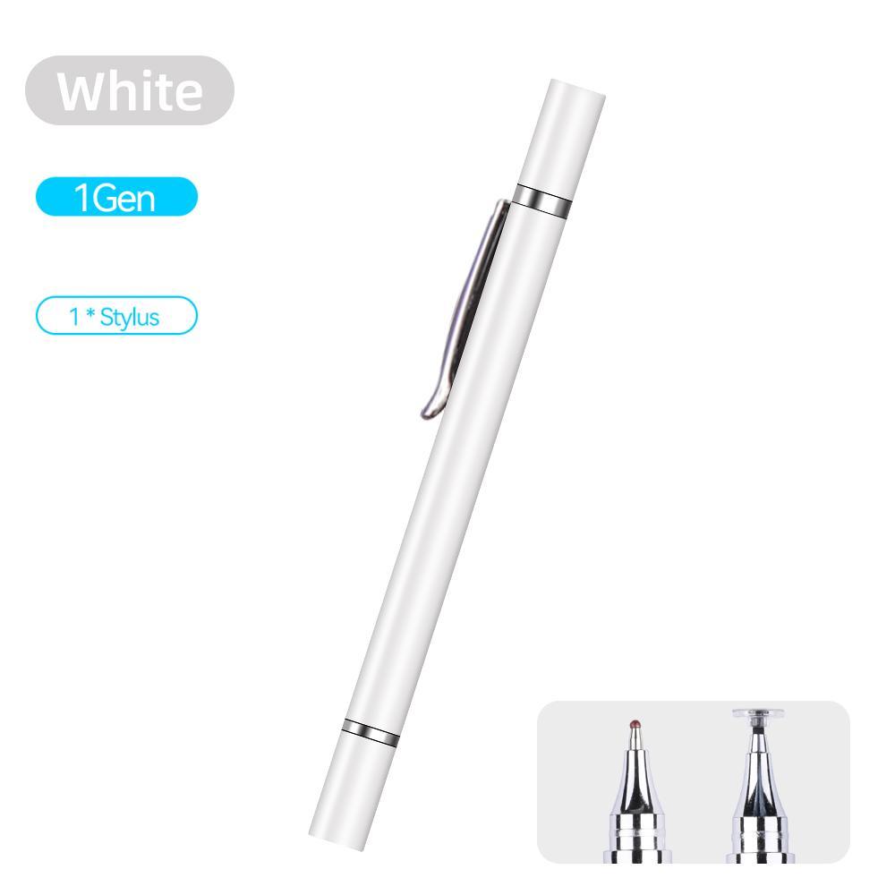 Стилус 2 в 1 для планшетов, мобильных телефонов, Android, iOS, iPad, Xiaomi, Samsung, универсальный сенсорный карандаш, аксессуары для карандашей для рисования