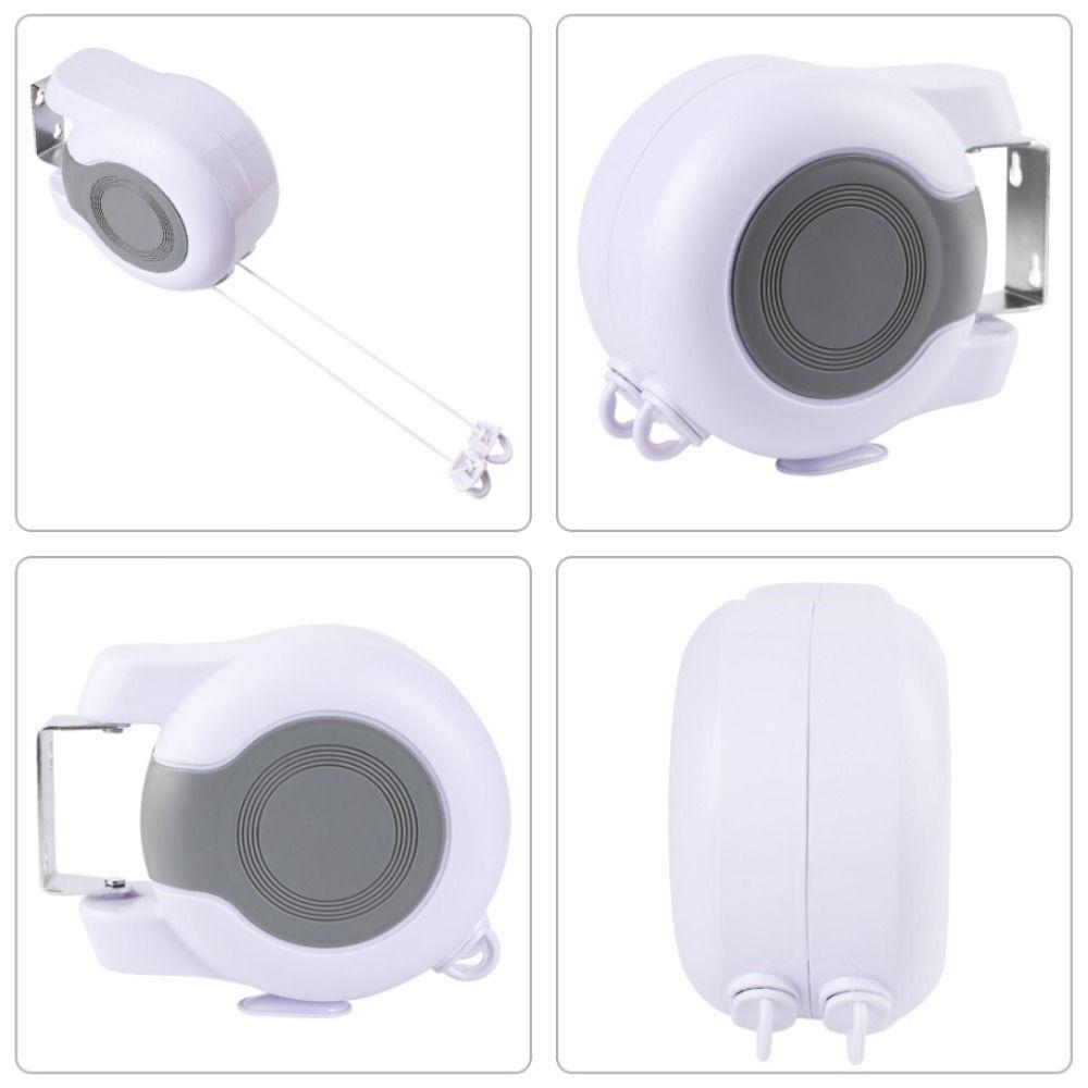 Adjustable Retractable Clothes Line Stable Clothes Drying Line Washing Landry Tool Outdoor Use