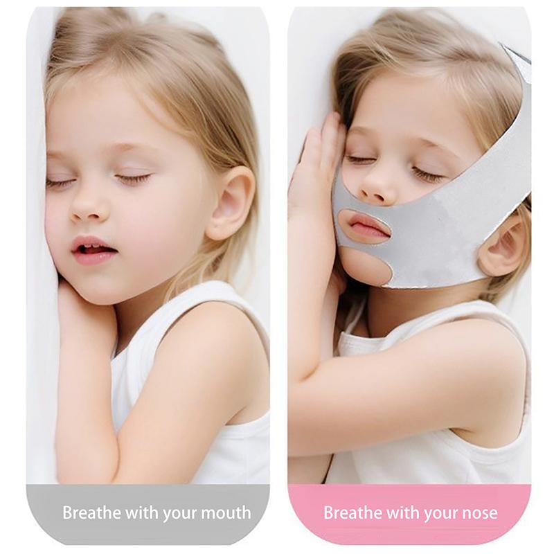 Детский сон Анти-открытый рот Предотвращение открытия рта V-образная повязка Маска для лица Подтяжка кожи Коррекция Детские привычки сна