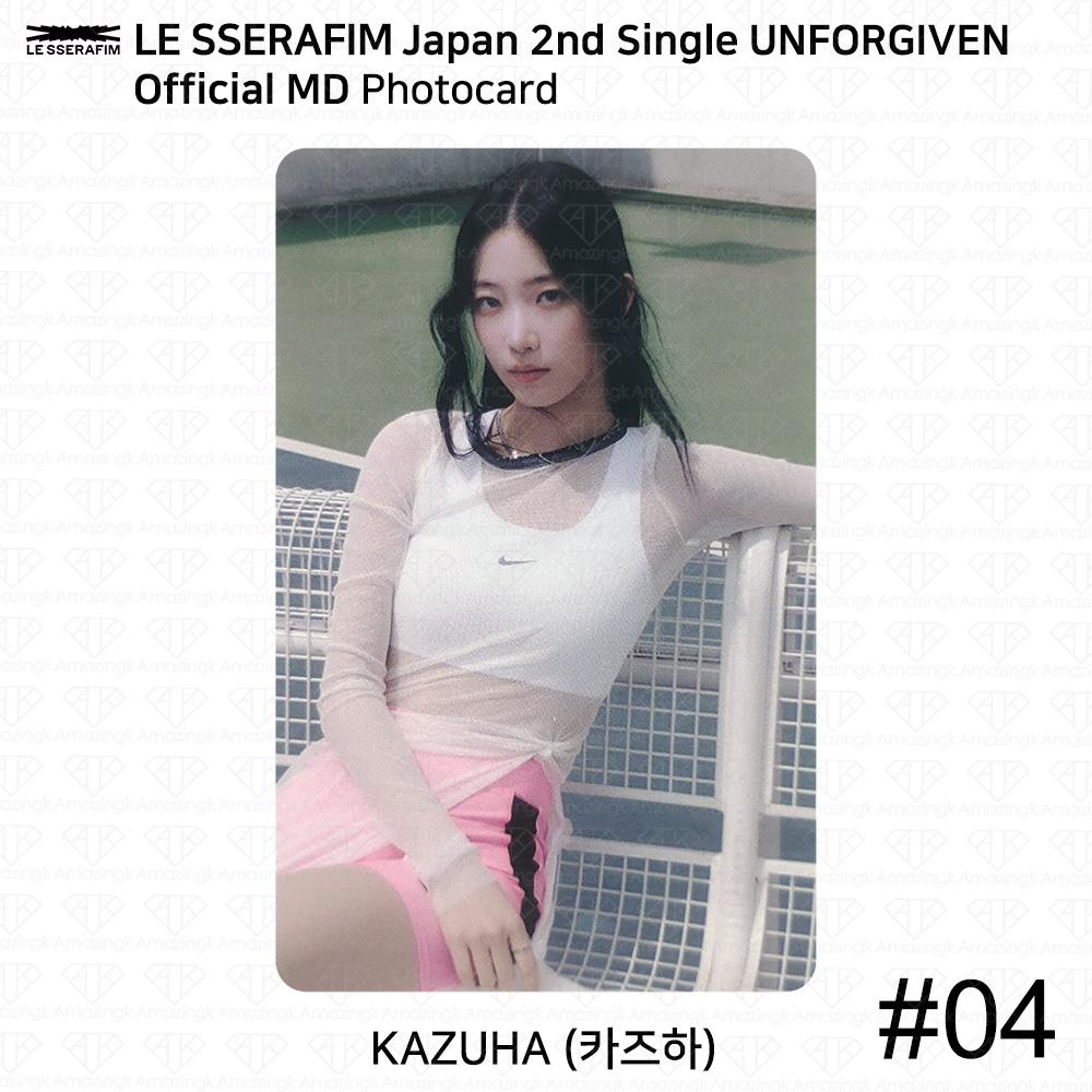 LE SSERAFIM Japan 2nd Single UNFORGIVEN Official MD Random Photocard Chaewon