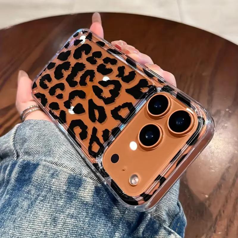 Черный чехол с принтом леопарда для Xiaomi Redmi Note 13 12 11 Pro Plus 4G 5G 10 9 9S 8 Pro Redmi 12C 10C 9C 9A 9T