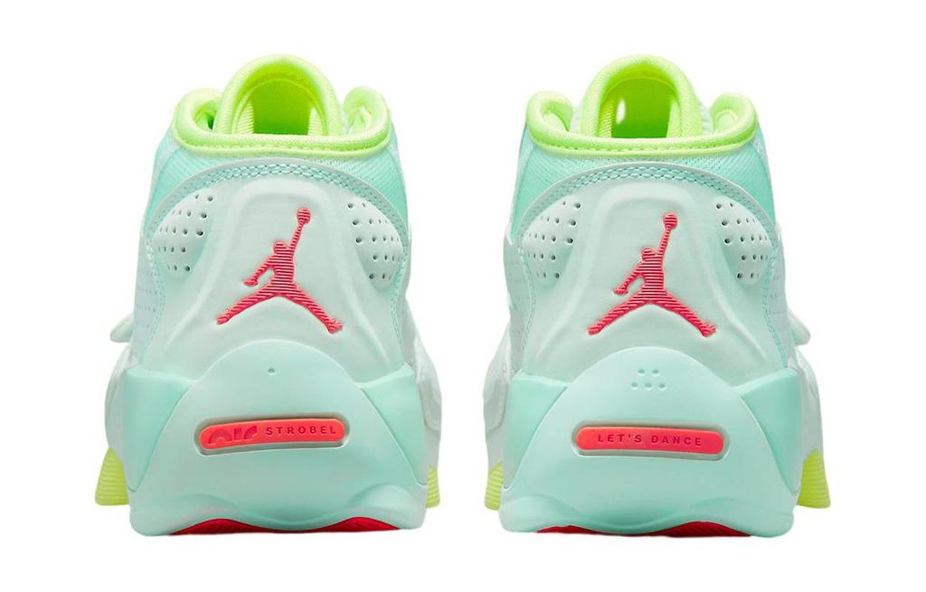Jordan Zion 2 Zion 2 Износостойкие Дышащие Средневысокие Баскетбольные Кроссовки Голубые DV0992-367