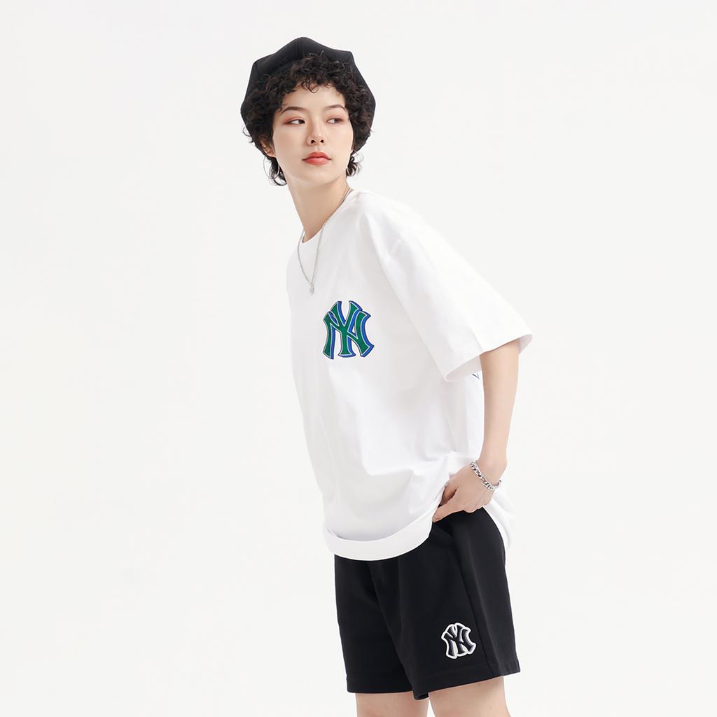 Новая футболка MLB New York Yankees Унисекс Белая 3ATSM3033-50WHS