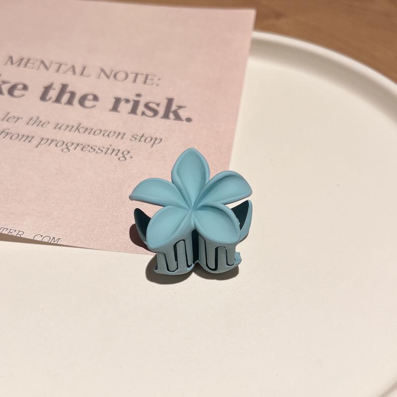 Plumeria Candy Color Fairy Hair Clip - Elegant Shark Clip Accessory