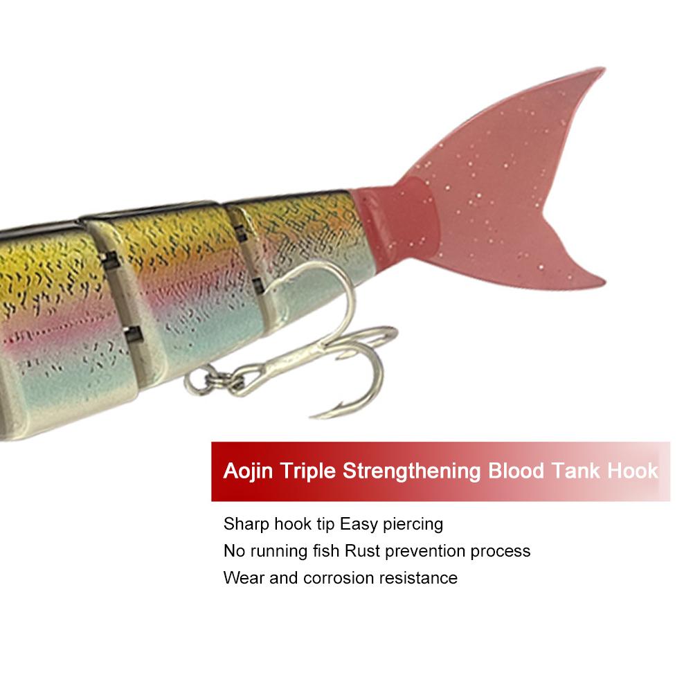 # Шарнирные имитирующие рыбные приманки ПриманкиРыболовные приманки Гигант для пресноводной соленой воды