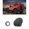 JIDIXIAN Car Gas Fuel Tank Cap Cover With Rubber Gasket Ring for Jeep Wrangler JK 2007-2017 Exterior Car Accessories Styling