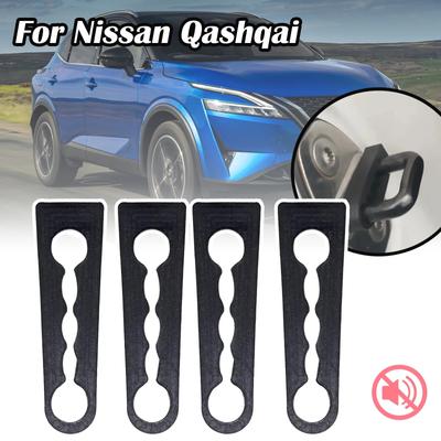 4/8 шт. для Nissan Qashqai X-Trail Tiida Juke, демпфер дверного замка, буфер, уплотнение, амортизирующая демпфирующая защита 2004-2020