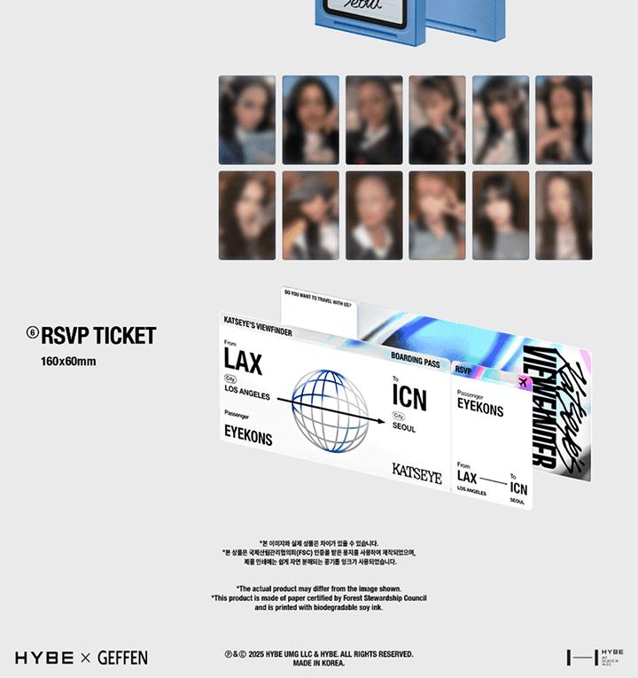 KATSEYE [ВИДОИСКАТЕЛЬ KATSEYE В СЕУЛЕ] ФОТОКНИГА