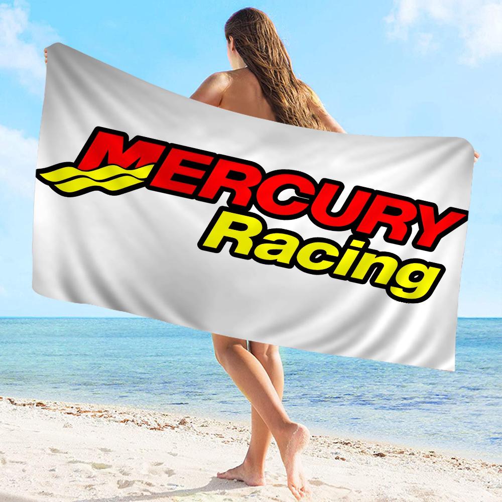 M-Mercury Racing Полотенце Микрофибра Пляжное Полотенце Впитывающее Быстросохнущее Мягкое Для Йоги Плавания Курорта Альпинизма