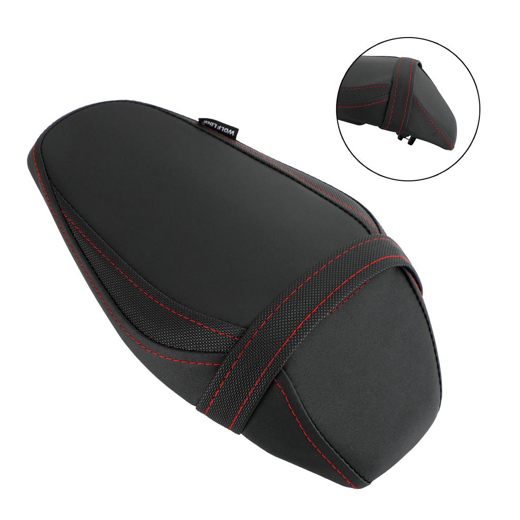 Rear Seat Passenger Cushion Flat Pu Fits For Kawasaki Z900 2017-2023