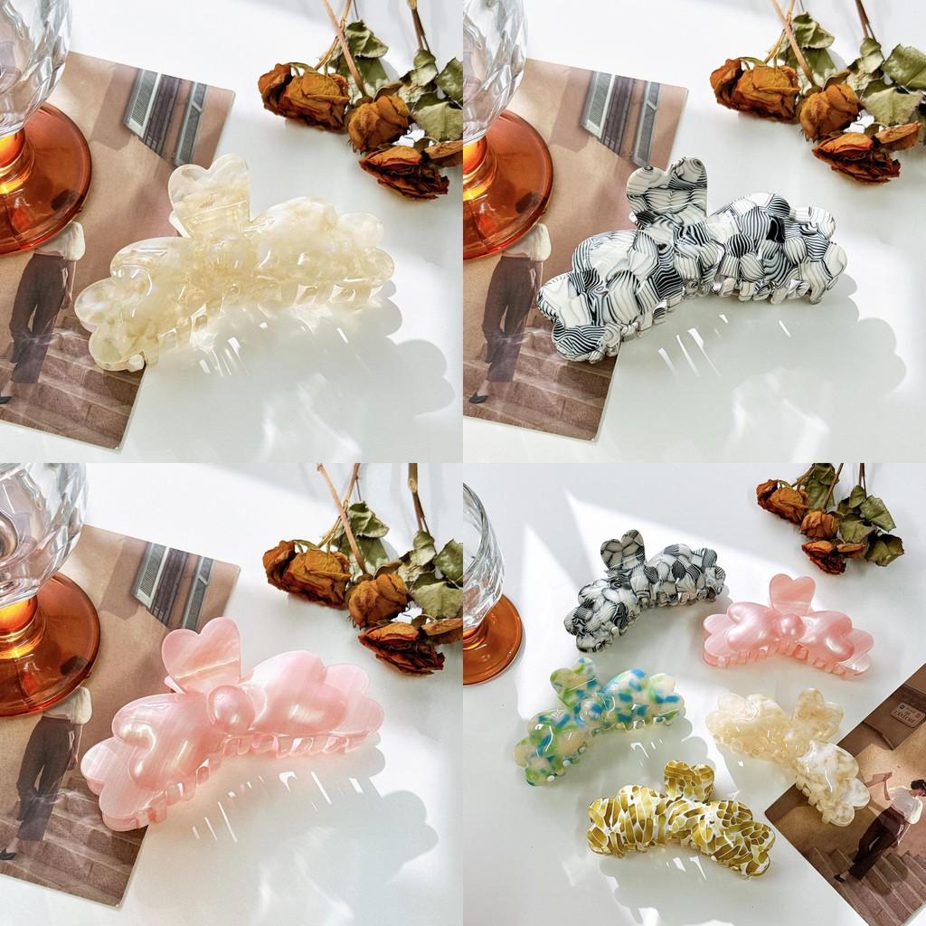 Высококачественный многоцветный ацетатный зажим-коготь для волос для шикарных причесок и модных образов