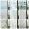 Privacy Patterned Frosted Window Film for Glass Lace Decorative Opaque Static Cling Vinyl Self-Adhesive Window Sticker for Home
