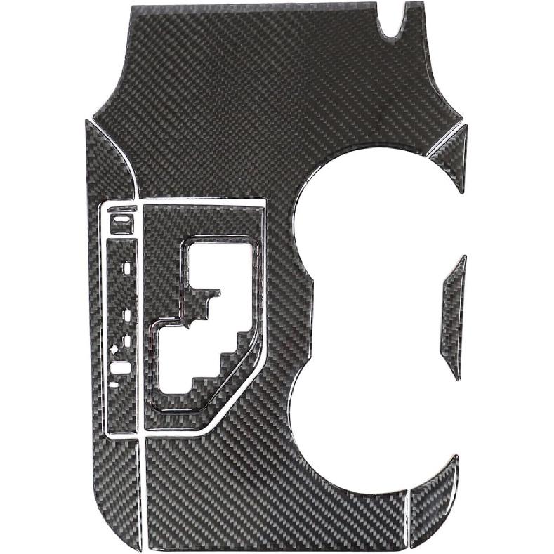 Priprilod Interior Trim Carbon Fiber Center Console Gear Shift Panel Cover Interior Compatible with Toyota Camry 2012 2013 2014