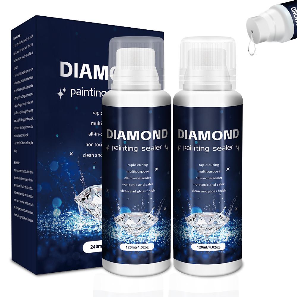 High Gloss Diamond Painting Sealant - Transparent 5D Puzzle Glue