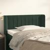 VidaXL Headboard with Ears Dark Green 93x16x78-88 Cm Velvet3119045
