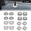 4 шт. для BMW 1 3 5 7 серии X1 X3-X6 подъемный болт сверкающий авто серебристый тяговый стержень блестящий декор крышка замка двери автомобиля хрустальные аксессуары
