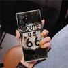 America Route 66 Phone Case For Samsung Galaxy S24 S25 Edge S26 Ultra S23 S22 S21 Plus S20 FE + Personalized Print Cover Galaxy