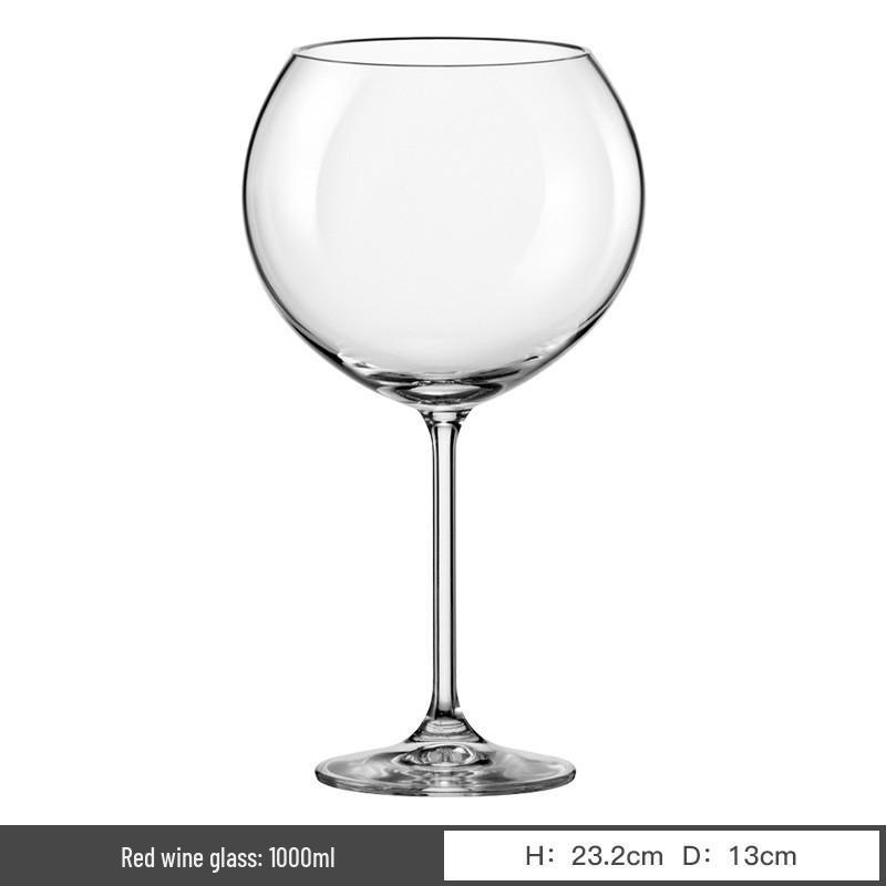 Чешский RIEDEL Бессвинцовый Хрустальный Бокал для Красного Вина с Большим Дном