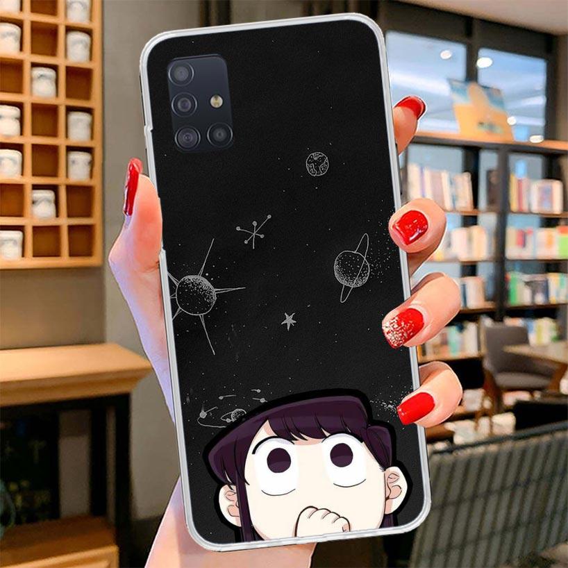 Komi Can't Communicate Cover Phone Case For Samsung Galaxy A12 A22 A32 A52 A72 A02S Phone Case Note 20 Ultra 10 S10 Plus A51 A71