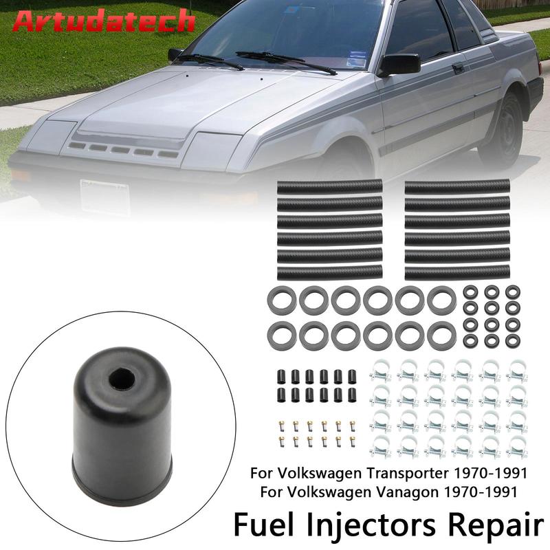 Artudatech 12PCS Fuel Injector Repair Kit Fit V12 XJS 1981-1991 Fit Jaguar Fit Porsche Car Accessories