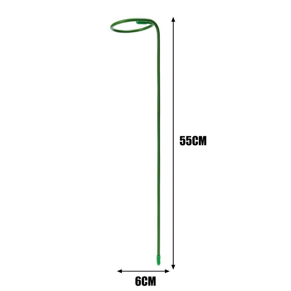 Новая металлическая опорная рама Анти-падение Многоразовые опоры для растений Садовый кронштейн для стебля цветочных растений