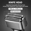 Men's Portable Electric Shaver Rechargeable, Fully Waterproof,3 Head Reciprocating Design Ideal for Travel