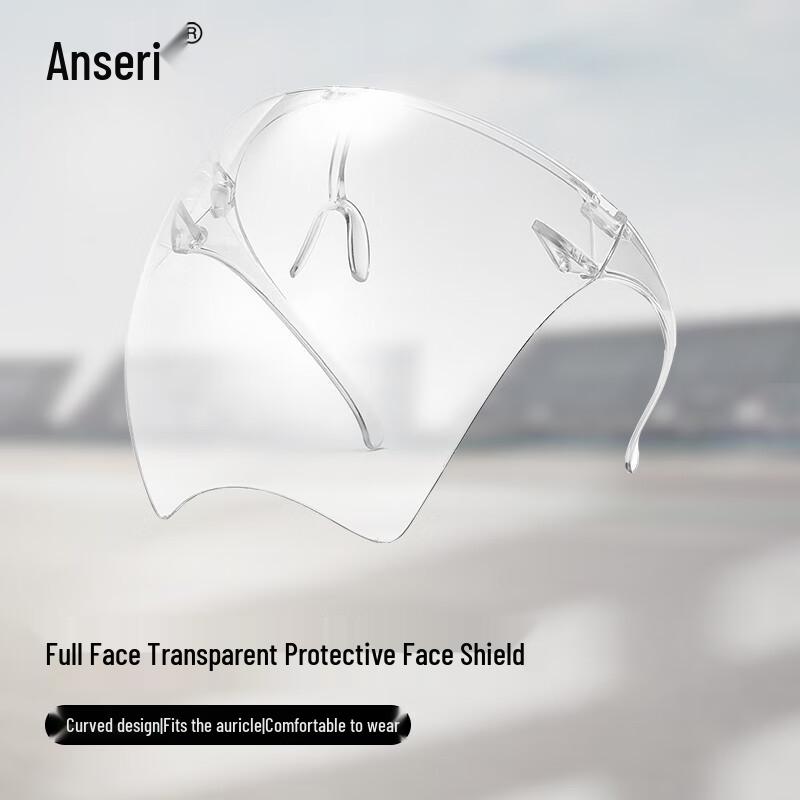 Transparent Full-Face Protective Shield