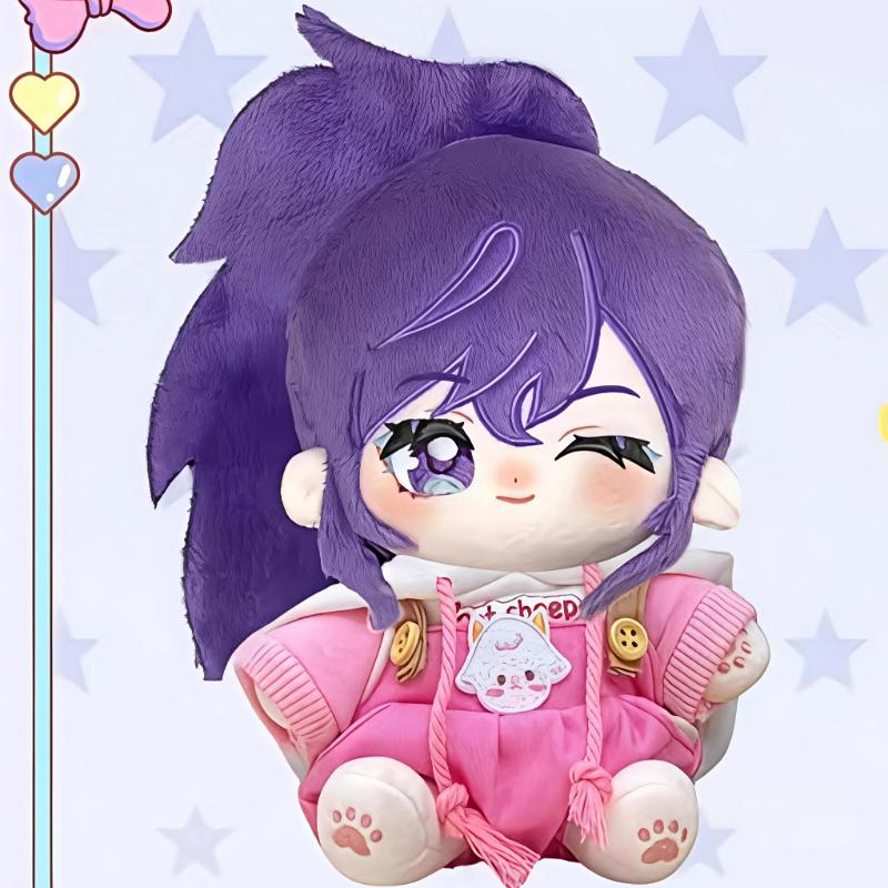 Stuffed 20cm Game Wonderlands Showtime Asahina Mafuyu Plush Dress-up Cotton Doll Toy for Children Body Plushie Cosplay Birthday