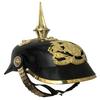 German Prussian Pickelhaube Helmet, Imperial Officer Spike Helmet Wearable for Adult Gift