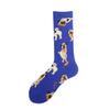 1 Pair Animal Funny Socks Men Divertidos Aliens Dinosaur Pug Panda Flamingo Cactus Sokken Unisex Novelty Skateboard Crazy Meias