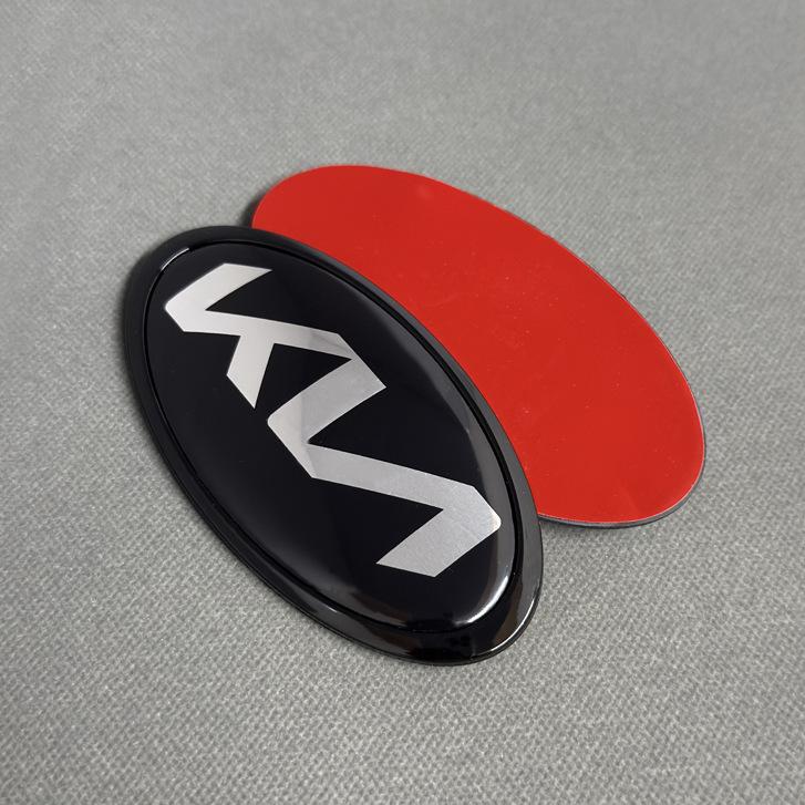 AABIW1 Car Front Gril Rear Trunk Emblem Sticker Accessories For Kia GT-Line Sportage Ceed Rio Picanto Sorento Soul Cerato Venga K9 Niro