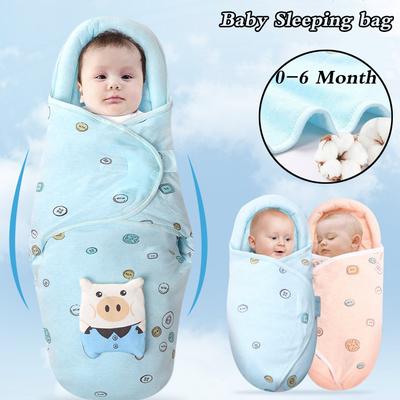 S/L 0-6 месяцев пеленание для новорожденных мальчиков и девочек, пеленальное одеяло, спальный мешок из органического хлопка