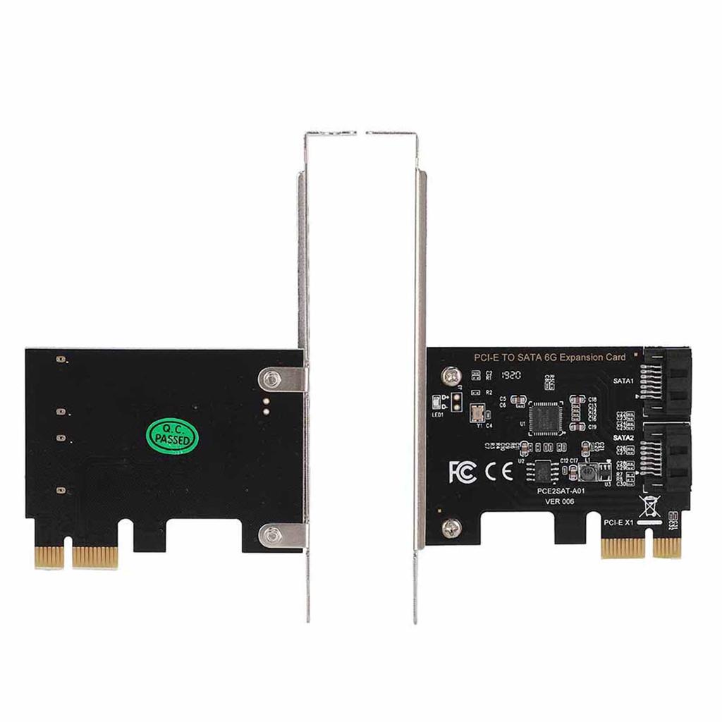 Платы PCI‑E PCI Express to SATA 3.0 2 Port SATA III 6Gbps Платы адаптеров расширения