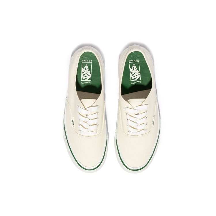 Музей Мира и Тишины x Vans OG Authentic LX Маршмеллоу Унисекс Кроссовки Кремово-Белые VN0A4BV9BC5