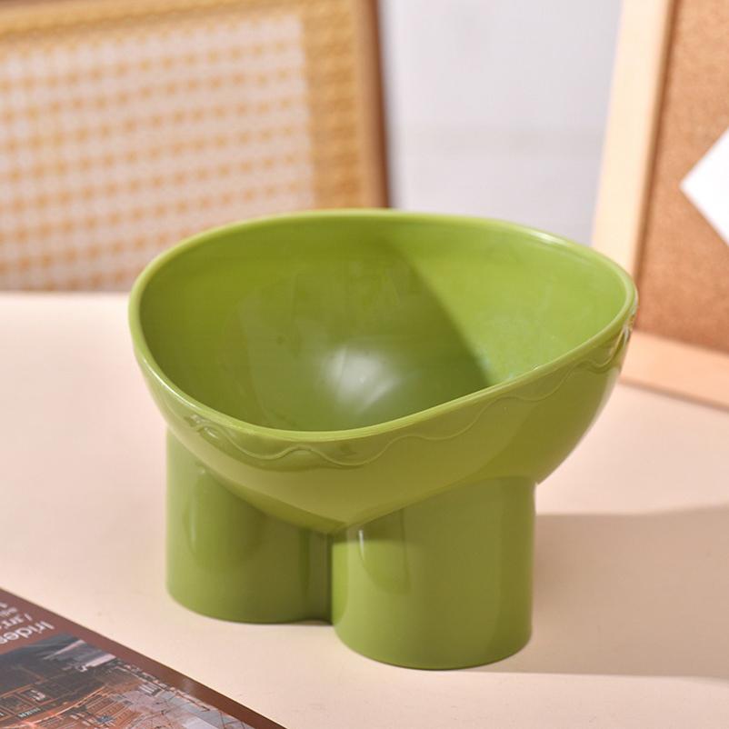 Миска для кошек с защитой от опрокидывания, миска для еды, миска для собаки, защита шеи, миска для домашних животных, миска с высокими ножками, миска для еды кошки