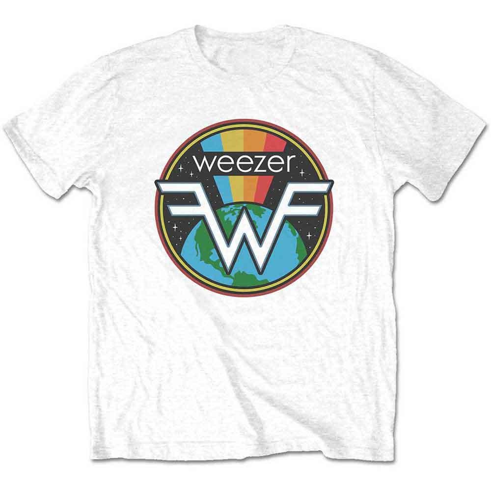 Weezer Symbol Logo White Official Tee T-Shirt Mens Unisex
