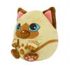 Capcom Monster Hunter Fuwatama Mini Plush Toy Airou H120 X W120 X D160mm Polyester and Iron Approx.