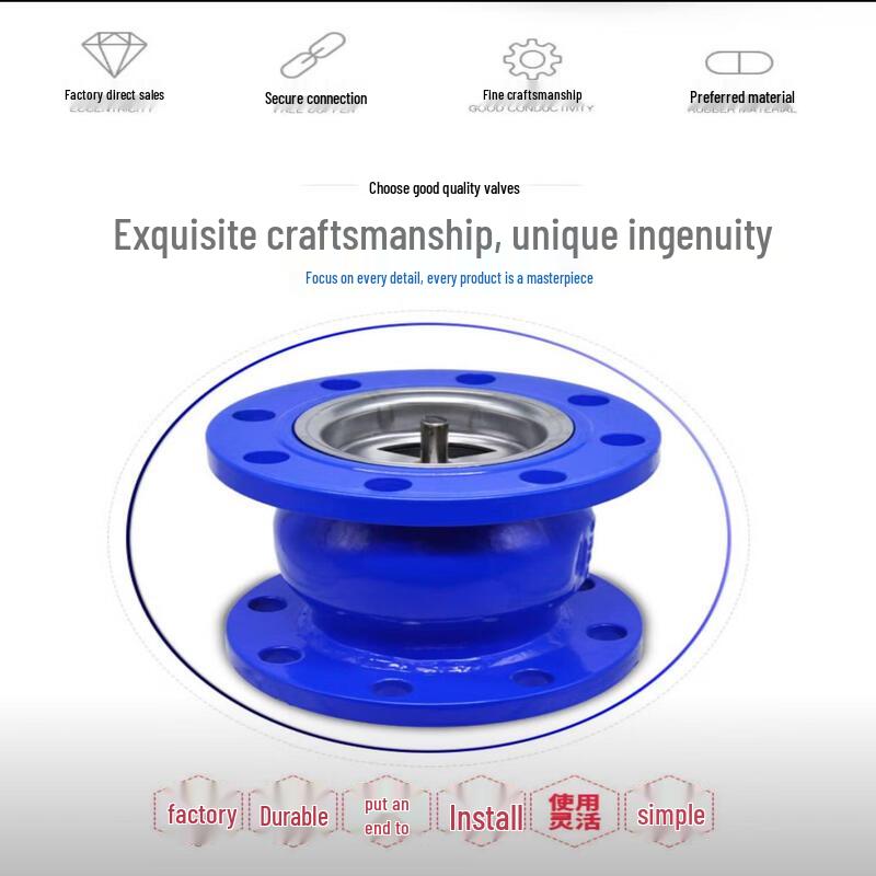 Rongyu DN125 Flange Silent Check Valve