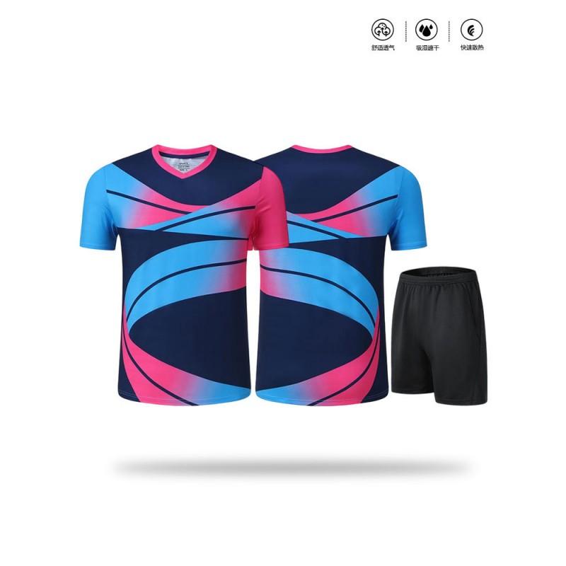 Kids Badminton Sport Set Short Sleeve Quick Dry Training Uniform Boys Girls