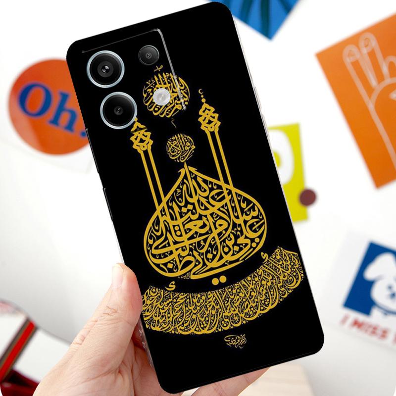 Арабский Коран Исламские Цитаты Мусульманский Чехол Для Xiaomi Redmi Note 14 13 10 11 12 Pro 11S 12S Чехол Для Redmi 15 14C 10C 12C 13C 15C
