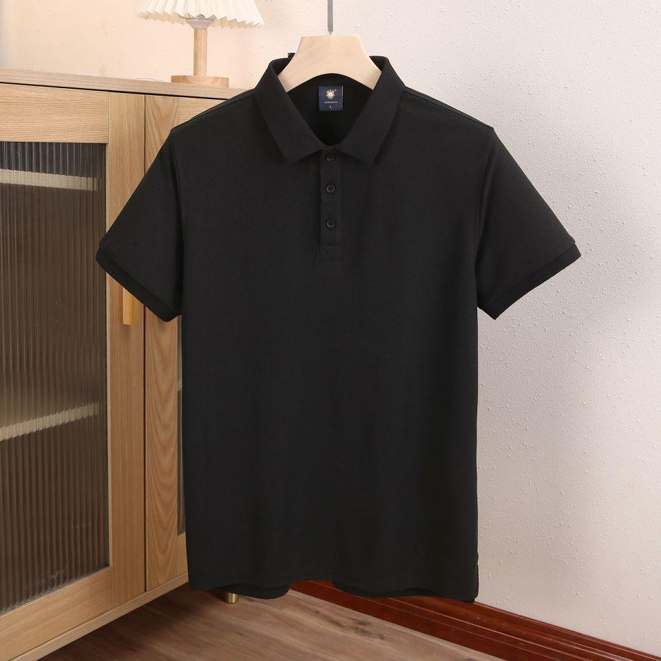 Breathable Comfortable Tops Casual Style Solid Color Shirts Men's and Women Short Sleeve Lapel Shirts Summer Workwear T-shirt YG-920J