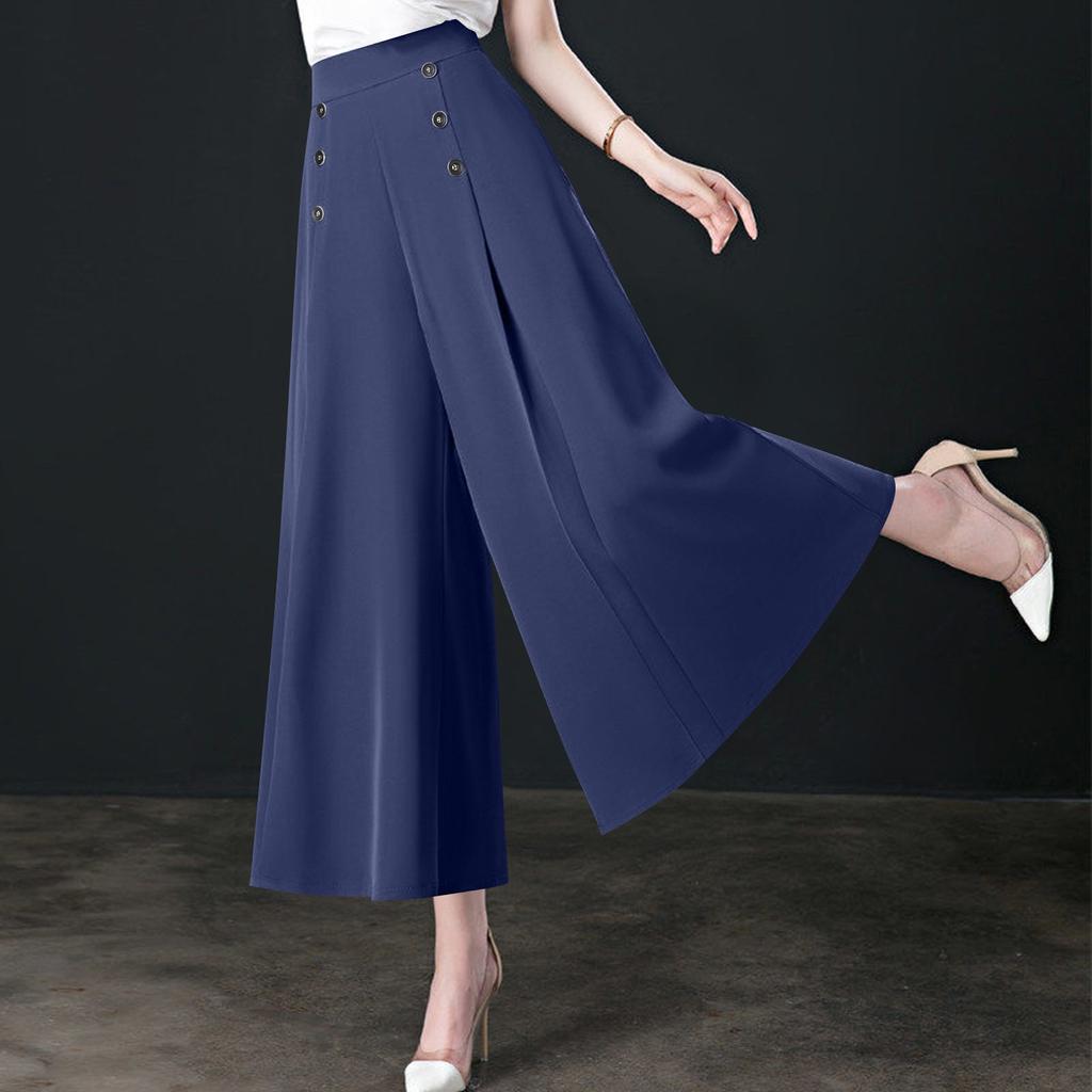Women's Elastic Waist Solid Color Casual Trousers Slim Fit Sports Women's Pants