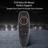 G10 2.4GHz Wireless Remote Control with USB Receiver Voice Control for Android TV Box PC Laptop