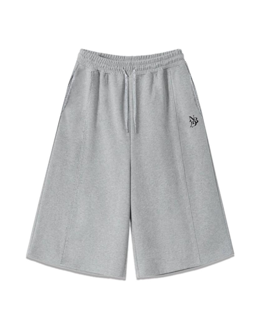 NUBINDA Wide Cut Bermuda Sweatpants [3 Colors]