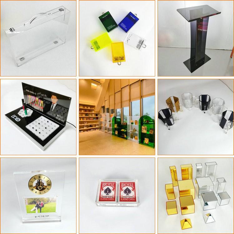 Modern Style Transparent Acrylic Podium Lectern Host Stand